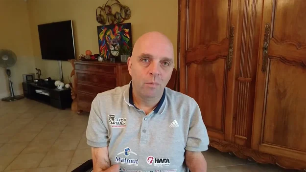 Philippe Croizon  nous adresse cette petite vidéo de remerciement pour l'avoir accompagné lors du Dakar 2017.