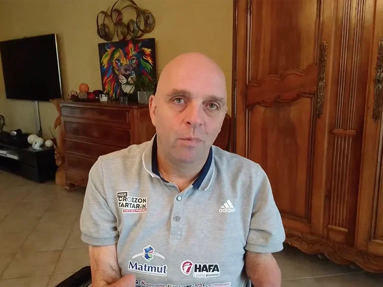 Philippe Croizon  nous adresse cette petite vidéo de remerciement pour l'avoir accompagné lors du Dakar 2017.