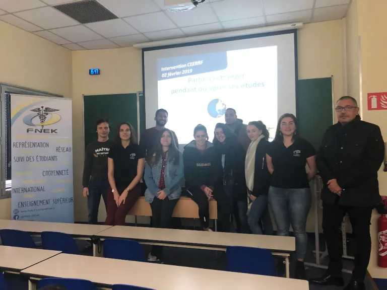 Des formations à l’international au CEERRF