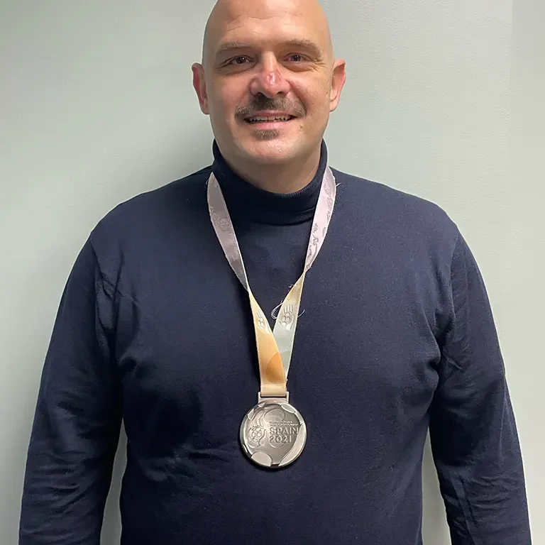 Un formateur médaillé