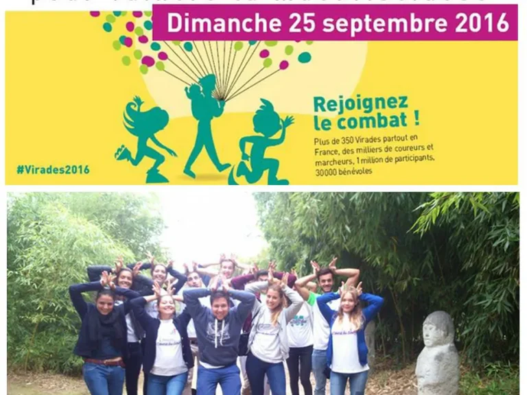 Le 24 et 25 Septembre se sont déroulés deux évènements solidarités : les virades de l’espoir et les « Pyramides de chaussures »