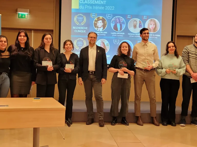 Prix Irénée 2022 | 3 jeunes diplômés du CEERRF à l’honneur !