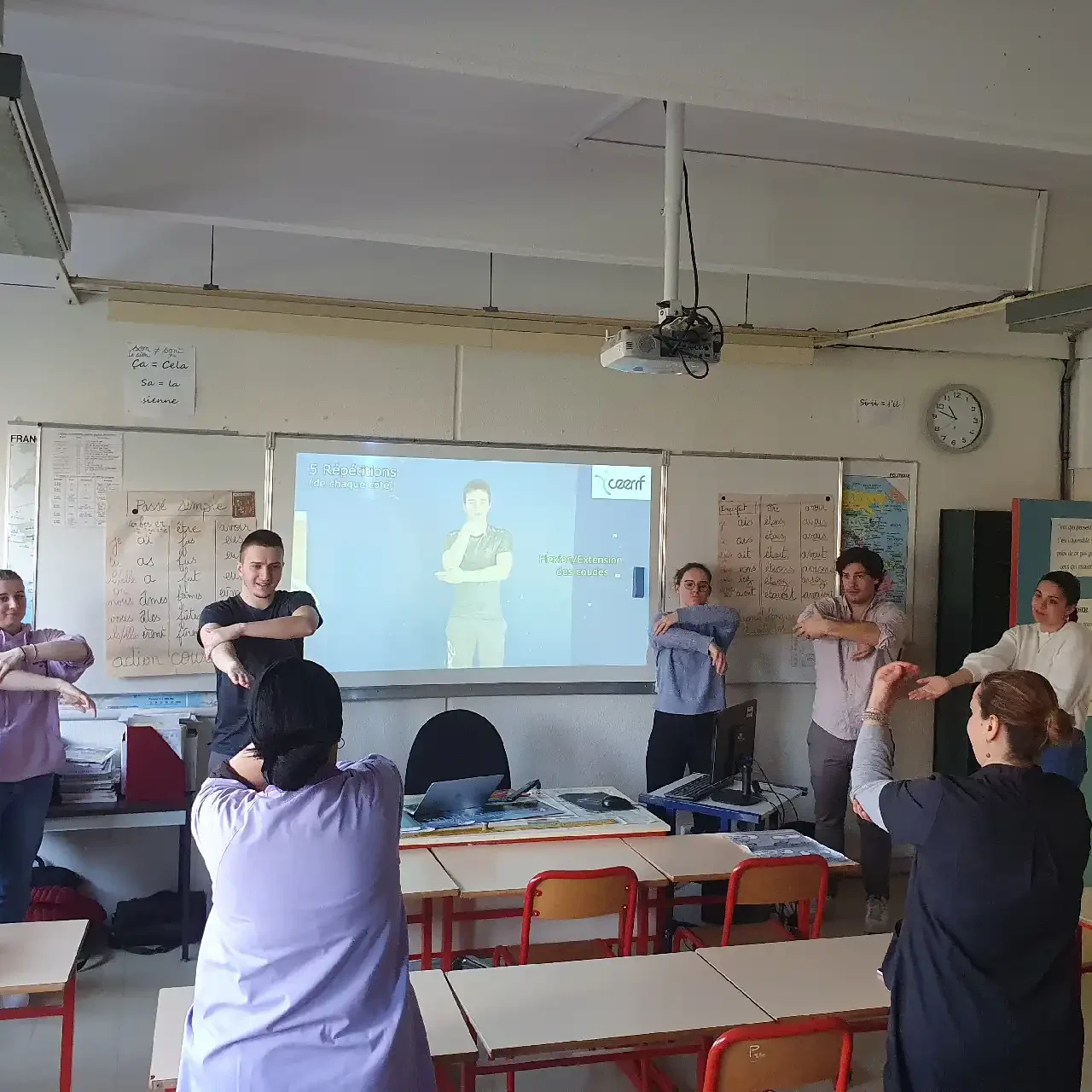 Service Sanitaire au Lycée d'Application de l'ENNA à St Denis