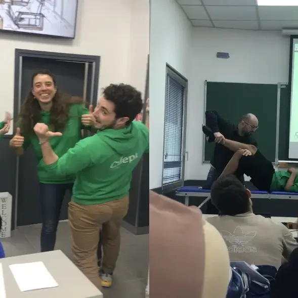 Photographies extraites de la publication traitant du séminaire du CIFEPK ayant eu lieu au CEERRF