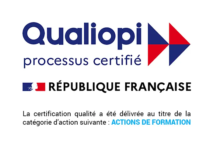 Certification Qualiopi au titre des actions de formation
