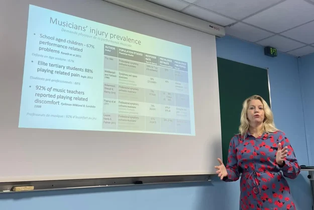 Améliorer la prise en charge des musiciens en kiné