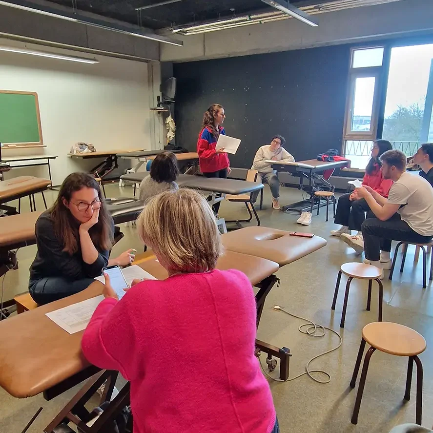 Plus loin dans les échanges pédagogiques entre HELB et CEERRF