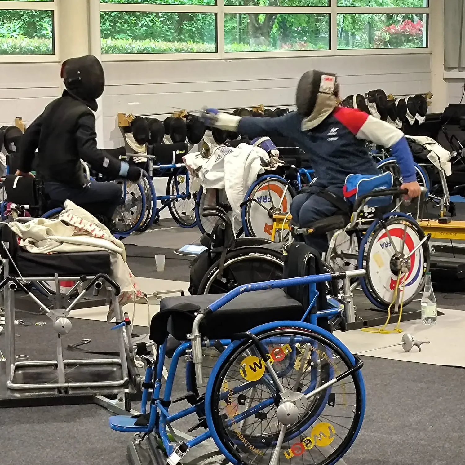 Retour sur l’entraînement de l’équipe de France Escrime Handisport
