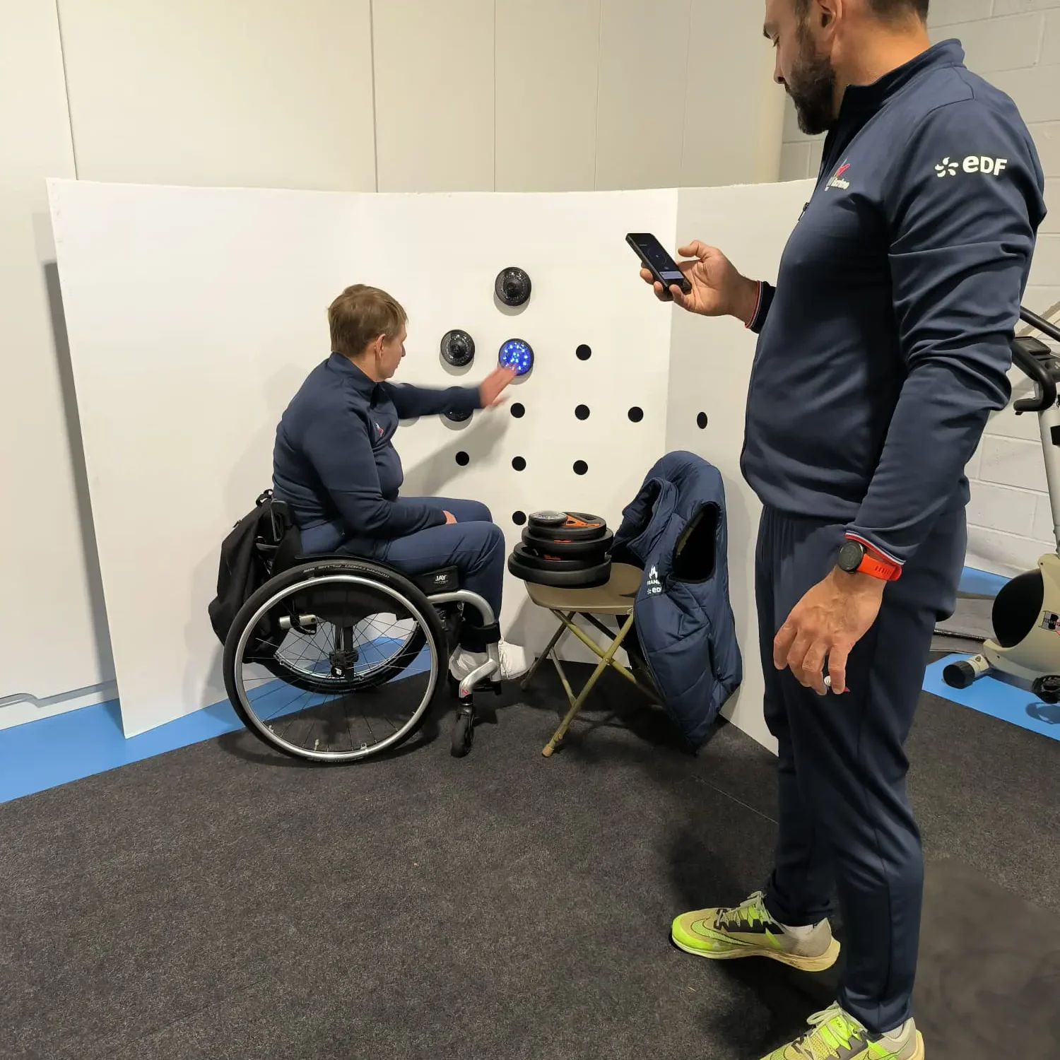 Retour sur l’entraînement de l’équipe de France Escrime Handisport
