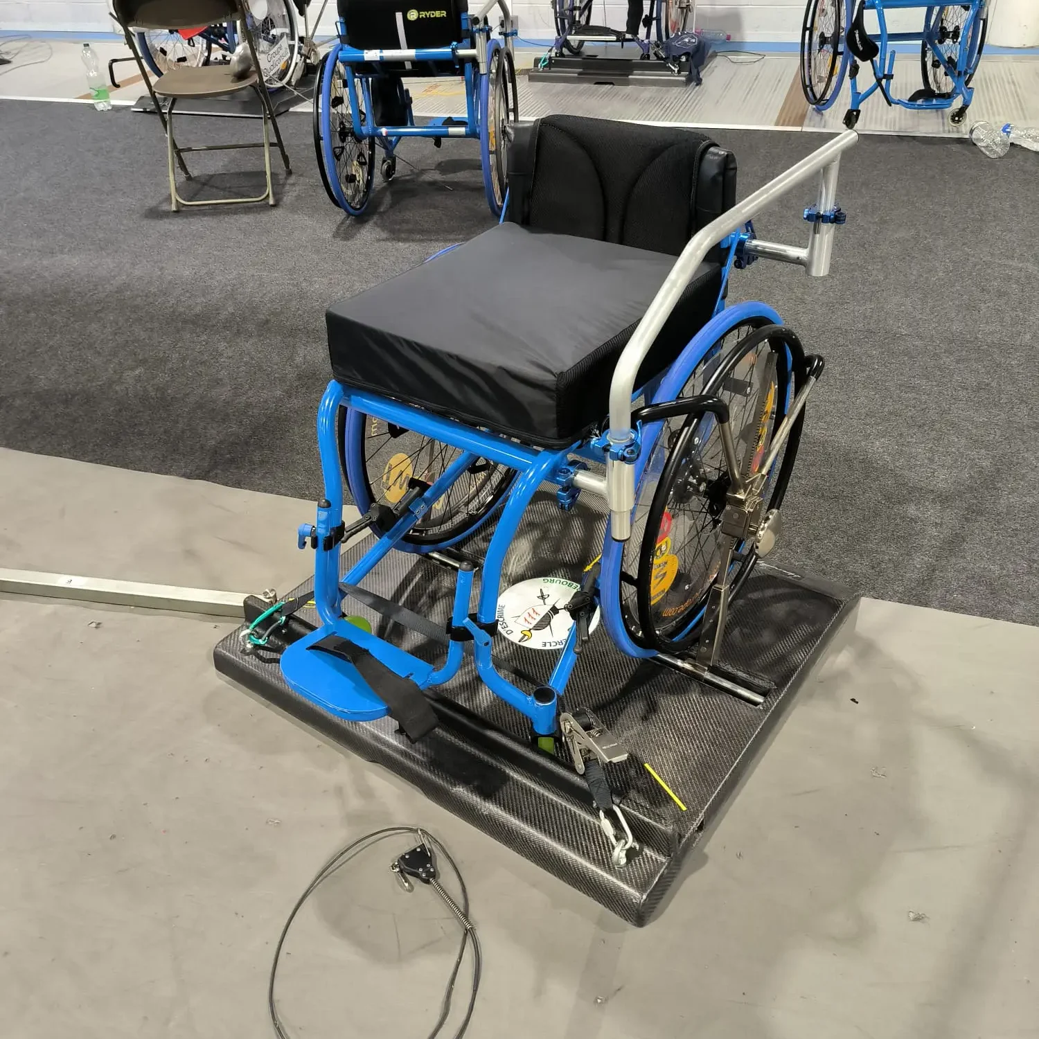 Retour sur l’entraînement de l’équipe de France Escrime Handisport