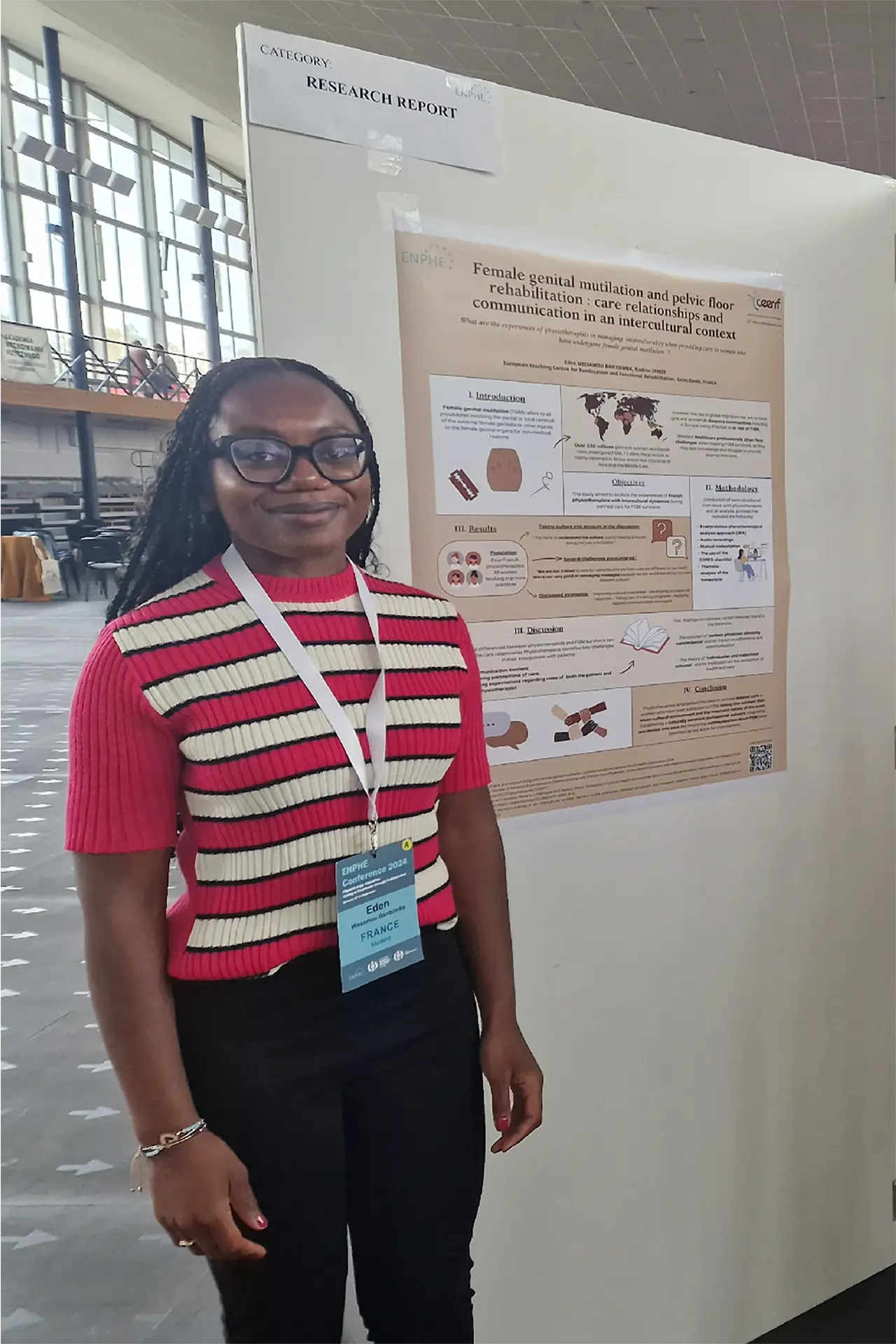 ENPHE 2024 Varsovie : témoignage d’Eden MISSAMOU B ENPHE 2024 Varsovie : témoignage d’Eden MISSAMOU B