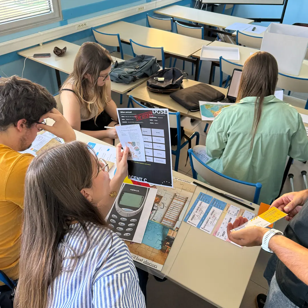 L’Escape Game du raisonnement Clinique fait sensation à la Semaine Internationale L’Escape Game du raisonnement Clinique fait sensation à la Semaine Internationale