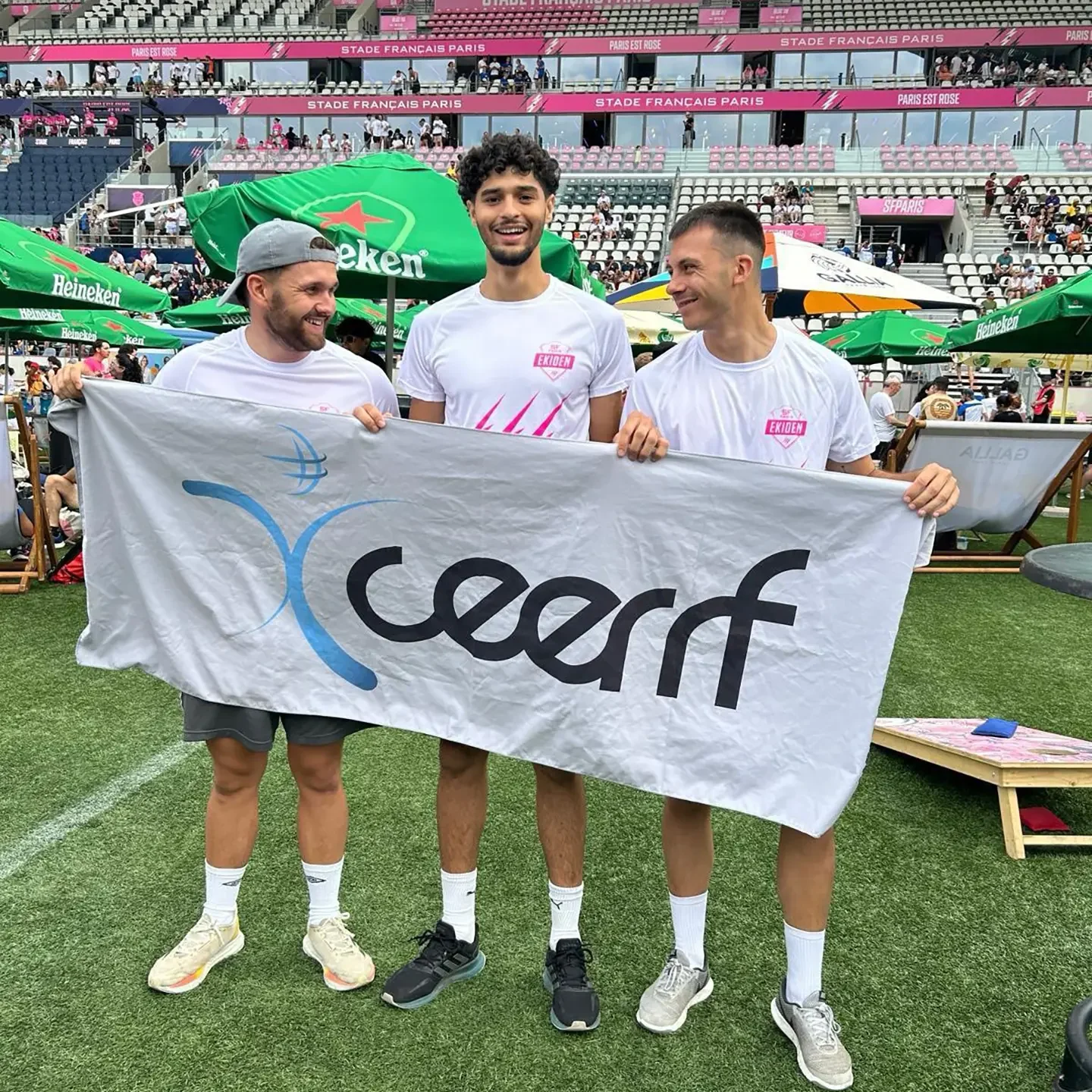 Le CEERRF au départ de l’EKIDEN de Paris 2025 !