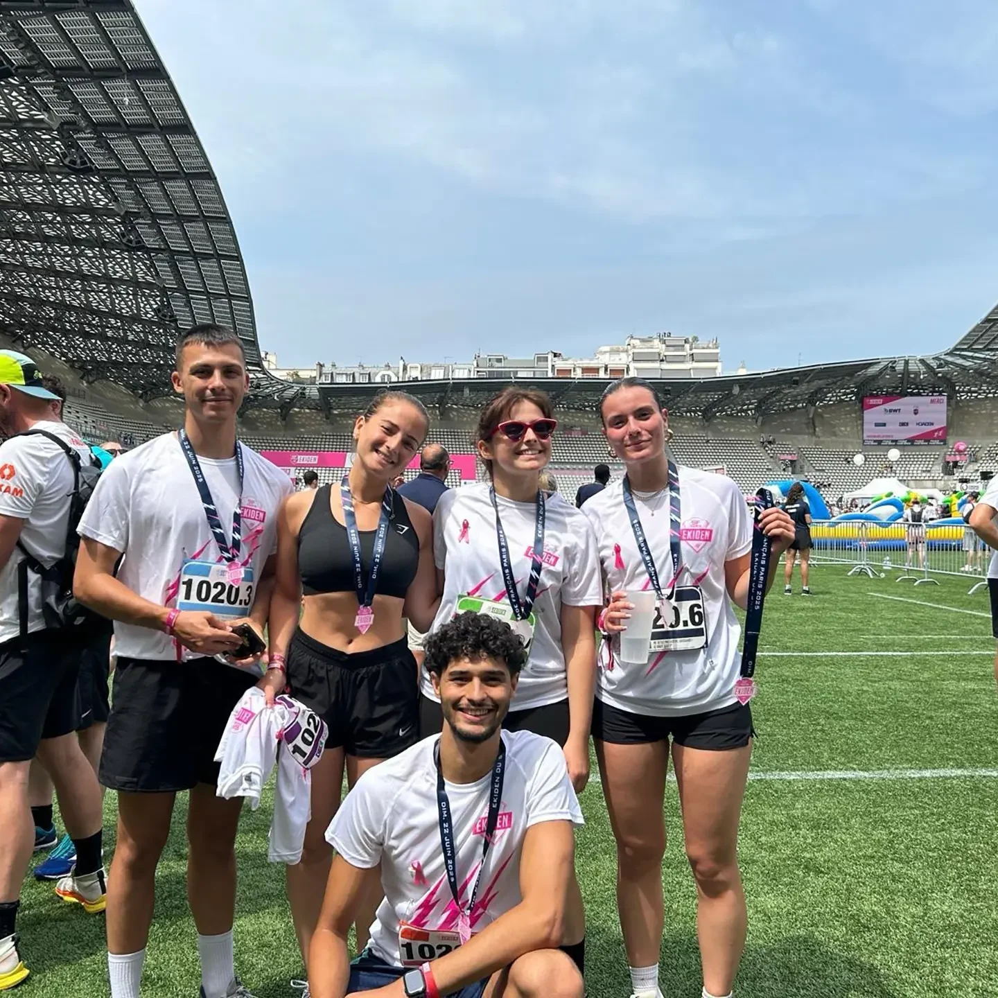 Le CEERRF au départ de l’EKIDEN de Paris 2025 !