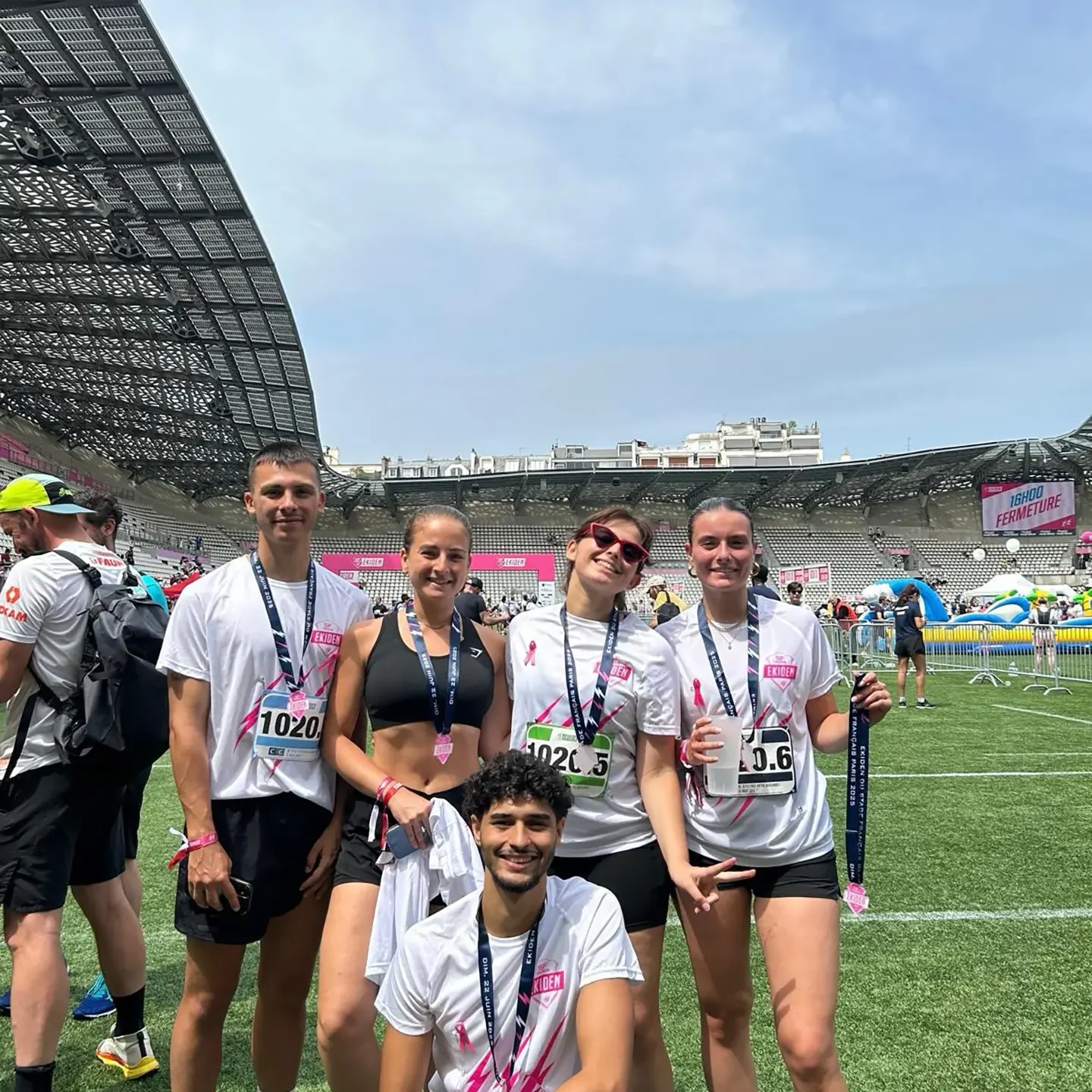 Le CEERRF au départ de l’EKIDEN de Paris 2025 !