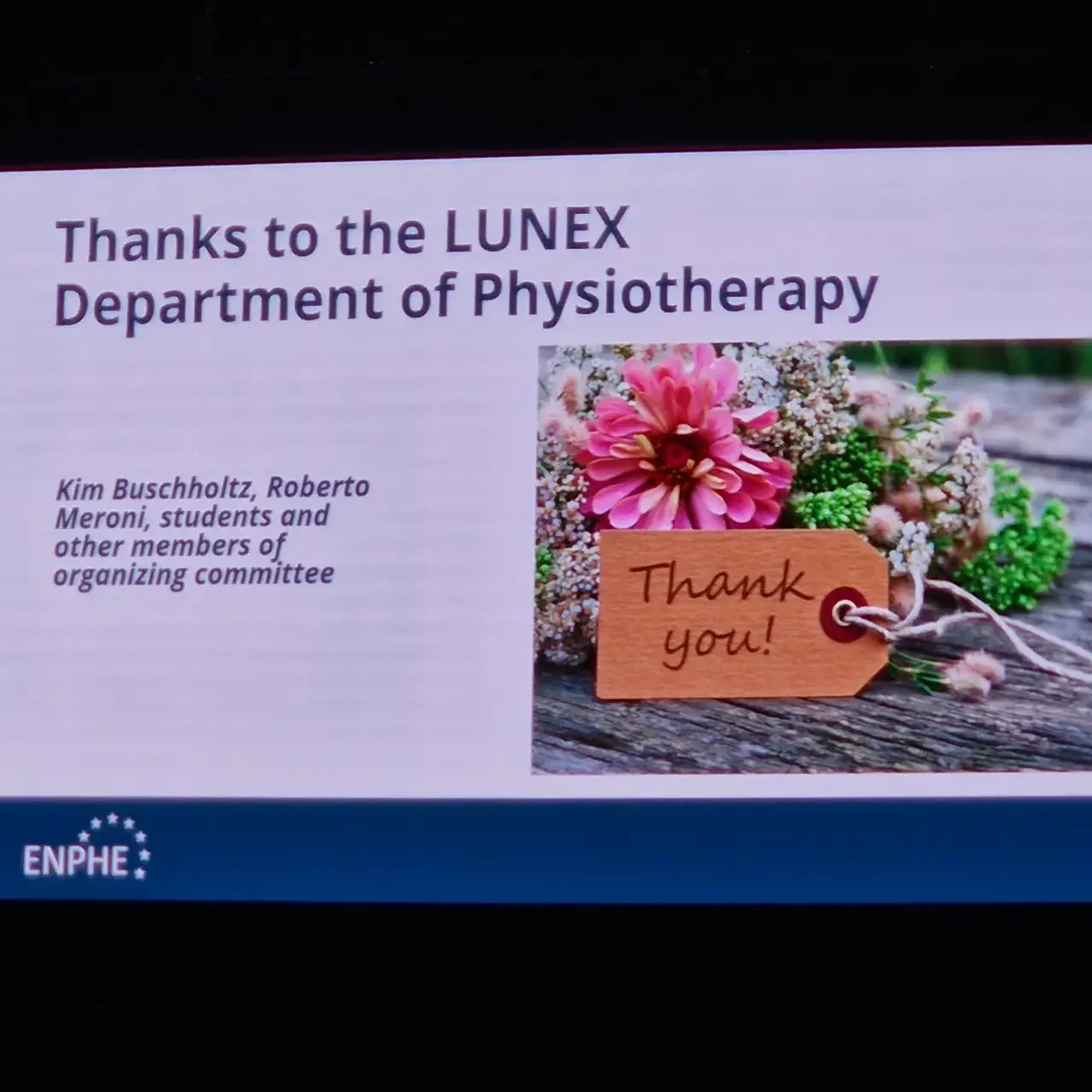 Congrès ENPHE, Le CEERRF renforce sa Pédagogie par l'Internationalisation