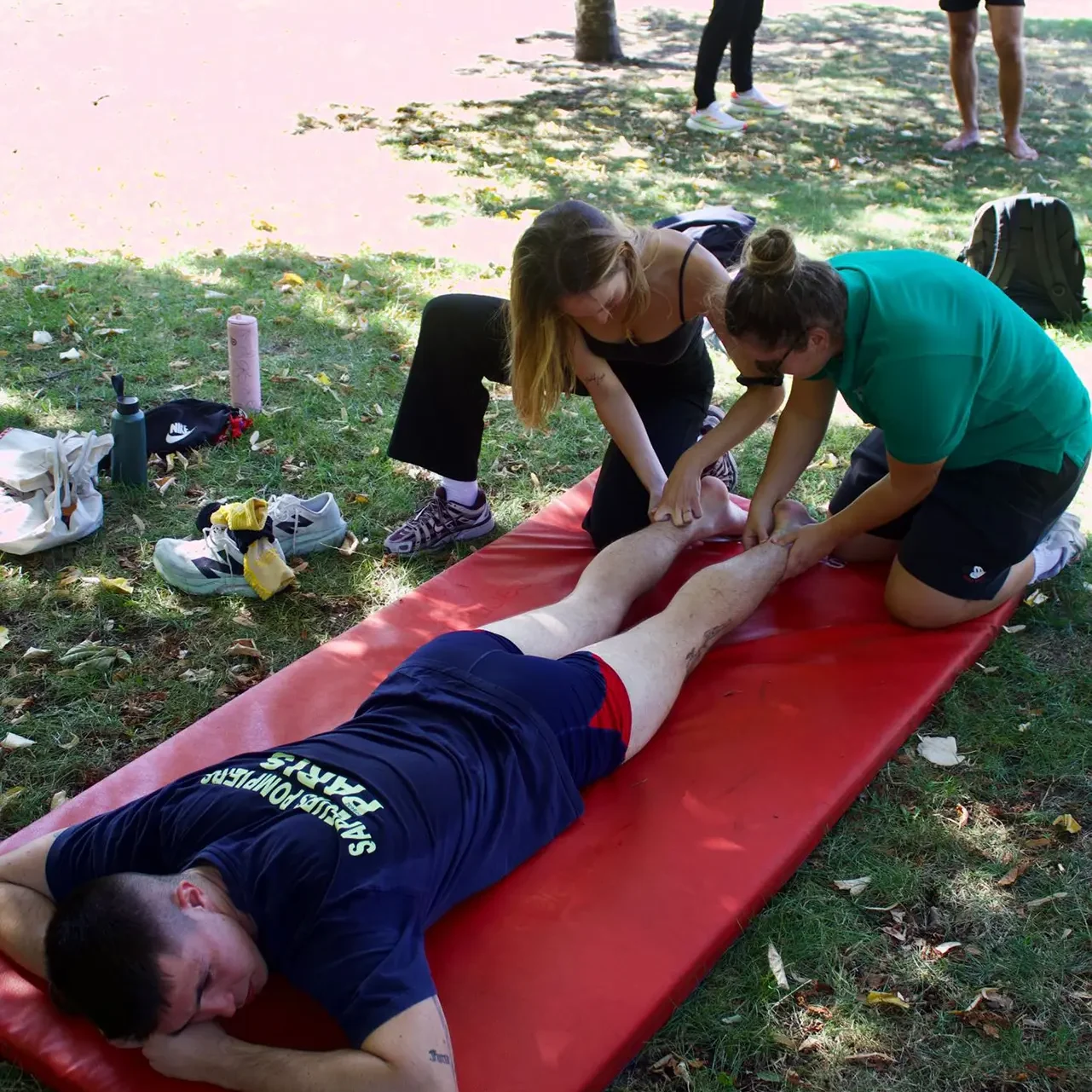 Service Sanitaire, les étudiants kinés sur le terrain