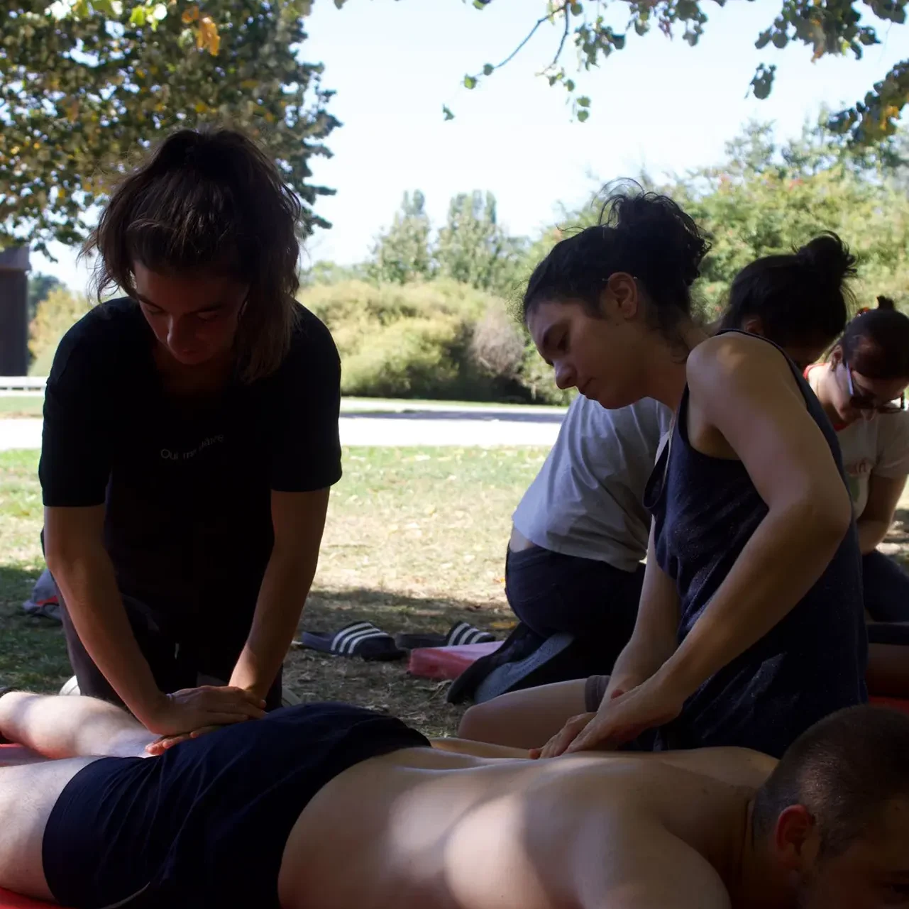 Service Sanitaire, les étudiants kinés sur le terrain