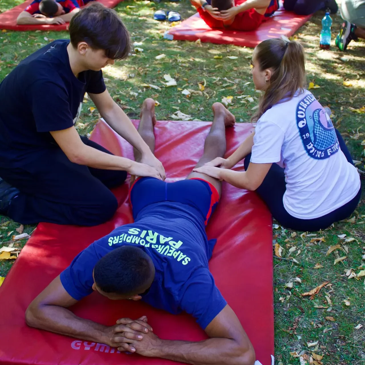 Service Sanitaire, les étudiants kinés sur le terrain
