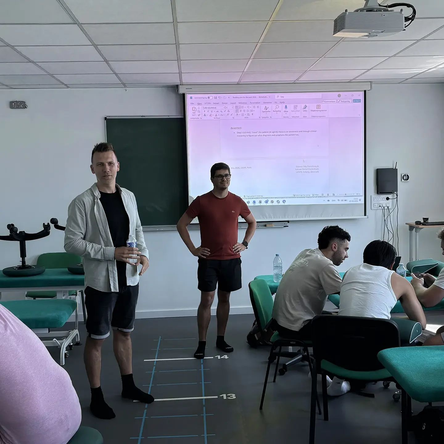 Atelier de réathlétisation avec les enseignants de l’UC SYD